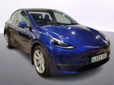 Used Tesla Model Y Long Range AWD 378 kW (514 HP) 2023 Blue SUV