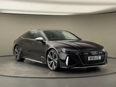 Used Audi RS7 Sportback Comfort 600 HP (441 kW) 2021 Sebring black crystal effect/sebring black crystal Hatchback