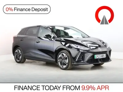 Used MG MG4 EV Trophy 149 kW (203 HP) 2023 Black Hatchback
