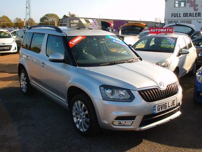 Silver Used 2016 Skoda Yeti SE L SUV | £7,995 (A bit pricey)