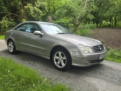 Used Mercedes CLK200 Avantgarde 2005 Silver Coupe