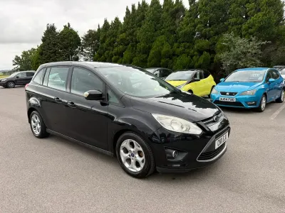 Used Ford Grand C-Max Zetec 115 HP (84 kW) 2011 Black MPV