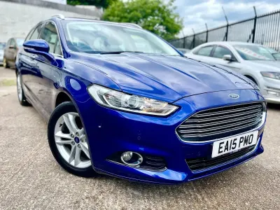 Used Ford Mondeo Titanium 150 HP (110 kW) 2015 Blue Estate