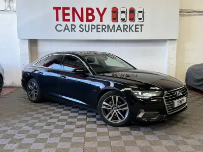 Usado Audi A6 Sport 204 HP (150 kW) 2019 Preto Sedan