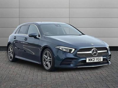 Used Mercedes A180 Executive 136 HP (100 kW) 2021 Blue Hatchback