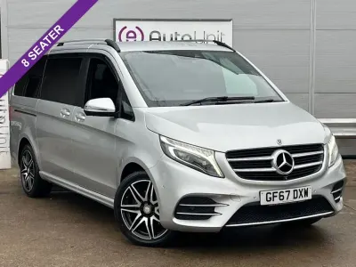 Usado Mercedes V250 AMG line 190 HP (139 kW) 2018 Prateado Monovolume