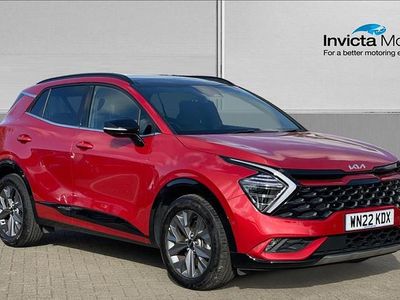 Used Kia Sportage GT-Line S 226 HP (166 kW) 2022 Red SUV