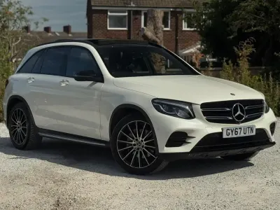 Used Mercedes GLC220 AMG Line Premium Plus 170 HP (125 kW) 2017 White SUV