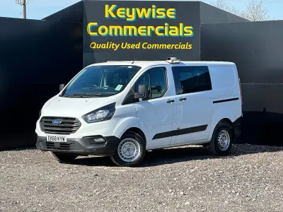 Used Ford Transit Custom 105 HP (77 kW) 2018 White Van