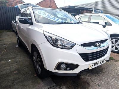 White Used 2014 Hyundai ix35 GO! SUV | £4,495 (Fair price)