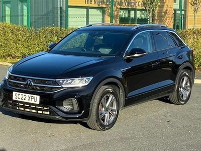 Black Used 2022 VW T-Roc R-line SUV | £24,995 (Good price)