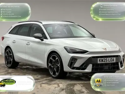 New Cupra Leon 150 HP (110 kW) 2025 White Estate