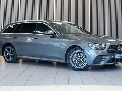Used Mercedes E300 AMG line 306 HP (225 kW) 2021 Grey Estate