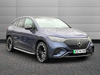 Used Mercedes EQE350 AMG line 214 kW (292 HP) 2024 Blue Sedan