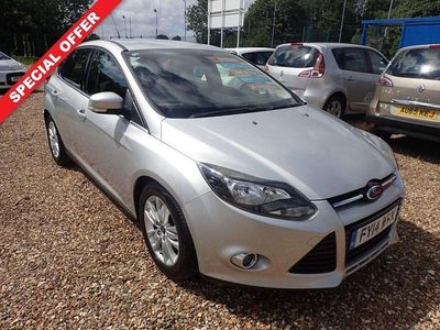 Silver Used 2014 Ford Focus Titanium Hatchback | £4,995 (Fair price)