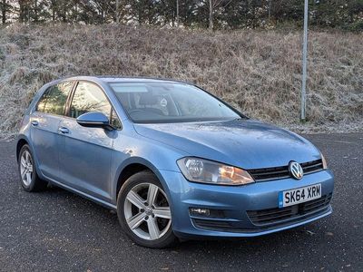 Used VW Golf VII Match 150 HP (110 kW) 2014 Blue Hatchback