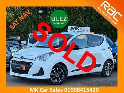 White Used 2018 Hyundai i10 GO! Hatchback | £7,695 (Good price)