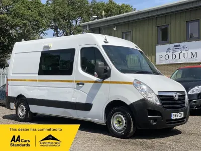Used Vauxhall Movano 130 HP (95 kW) 2019 White MPV