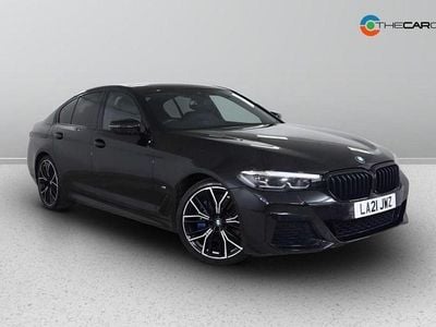 Used BMW 520 M Sport 2021 Black Sedan