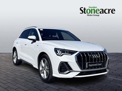 Used Audi Q3 S-Line 150 HP (110 kW) 2020 White SUV