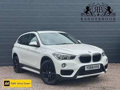 Begagnad BMW X1 Sport Line 190 HK (139 kW) 2018 Vit SUV