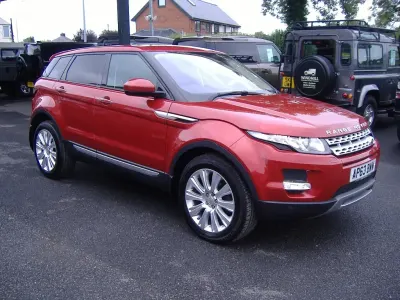 Used Land Rover Range Rover evoque Prestige 187 HP (137 kW) 2014 Red SUV