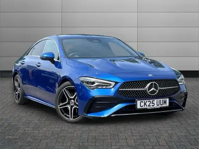 Used Mercedes CLA180 Executive 134 HP (98 kW) 2025 Blue Coupe