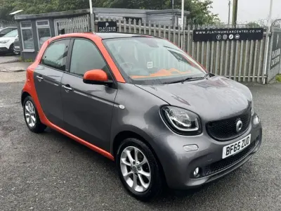 Used Smart ForFour Edition #1 71 HP (52 kW) 2015 Grey Hatchback
