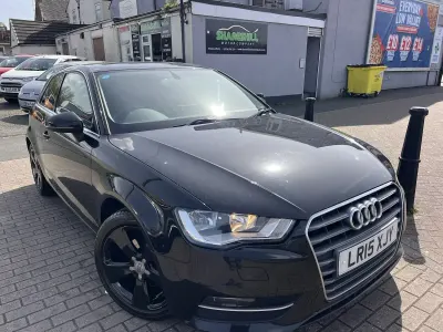Used Audi A3 Sport 110 HP (80 kW) 2015 Black Hatchback