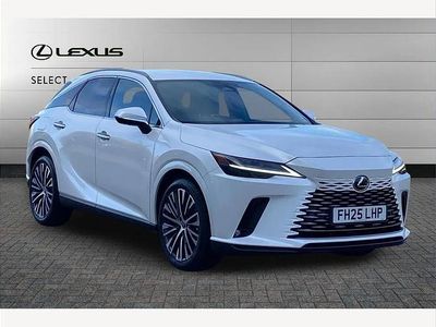 White Used 2025 Lexus RX450h+ SUV | £54,850 (Good price)
