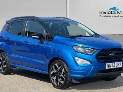 Used Ford Ecosport ST-Line 125 HP (91 kW) 2022 Blue SUV