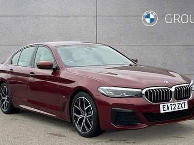 Used BMW 520 M Sport 184 HP (135 kW) 2022 Red Sedan