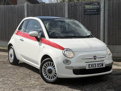 Used Fiat 500 Lounge 69 HP (50 kW) 2013 White Hatchback