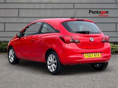 Used Vauxhall Corsa 73 HP (53 kW) 2017 Red Hatchback