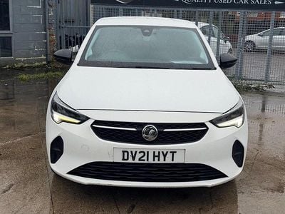 Used Vauxhall Corsa 75 HP (55 kW) 2021 White Hatchback