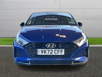 Used Hyundai i20 2022 Blue Hatchback