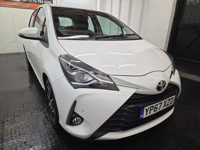 Used Toyota Yaris 2017 White Hatchback