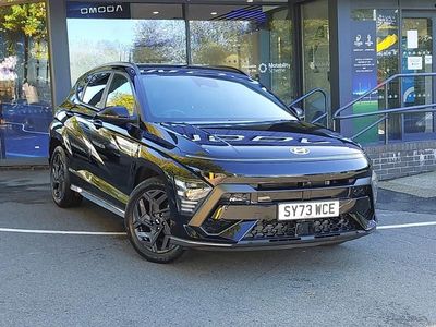 Black Used 2023 Hyundai Kona N Line SUV | £22,498 (Expensive)