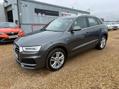 Used Audi Q3 S-Line 150 HP (110 kW) 2018 Grey SUV