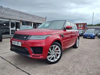 Used Land Rover Range Rover Sport HSE Dynamic 404 HP (297 kW) 2018 Red SUV