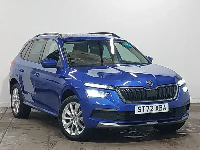 Gebraucht Skoda Kamiq SE Drive 95 PS (69 kW) 2023 Blau SUV