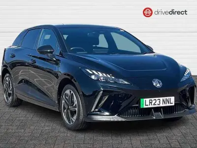 Used MG MG4 EV Trophy 150 kW (204 HP) 2023 Black Hatchback