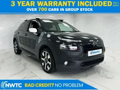 Used Citroën C4 Cactus Rip Curl 110 HP (80 kW) 2016 Black Hatchback