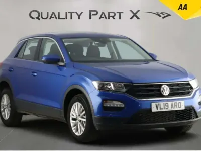 Begagnad VW T-Roc S 115 HK (84 kW) 2019 Blå SUV