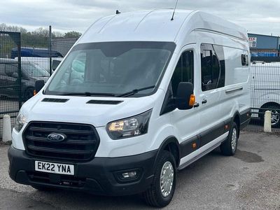 Usado Ford Transit 130 HP (95 kW) 2022 Branco Van