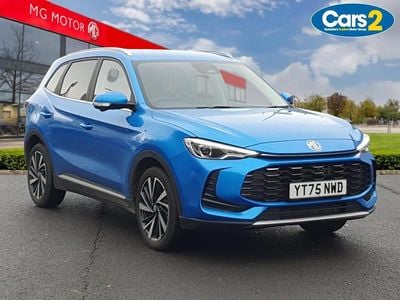 Blue New 2025 MG ZS Trophy Hatchback | £21,990 (Fair price)