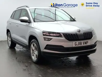 Used Skoda Karoq SE 150 HP (110 kW) 2018 Silver SUV