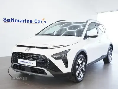 Used Hyundai Bayon Premium 100 HP (73 kW) 2023 White SUV