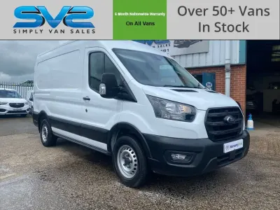 Used Ford Transit 130 HP (95 kW) 2022 White Van