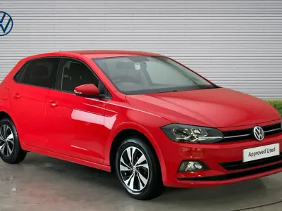 Used VW Polo Match 95 HP (69 kW) 2020 Red Hatchback